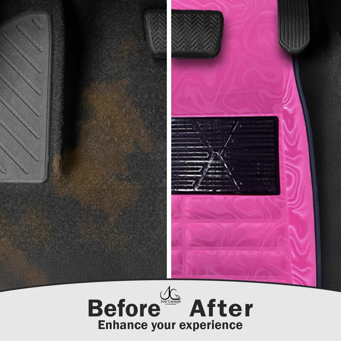 Mawja Car Mats Pink Edition