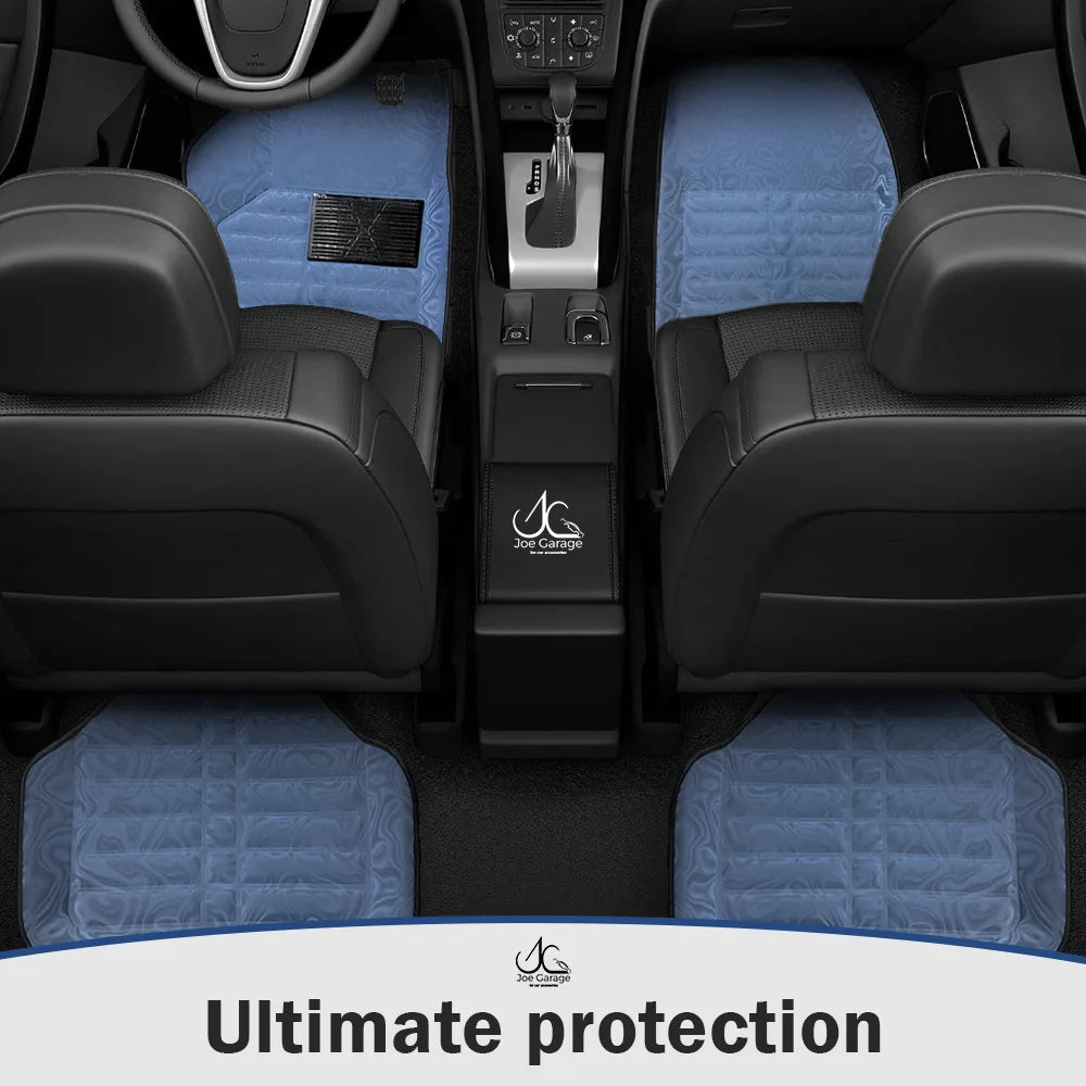 Mawja Car Mats Baby Blue Edition