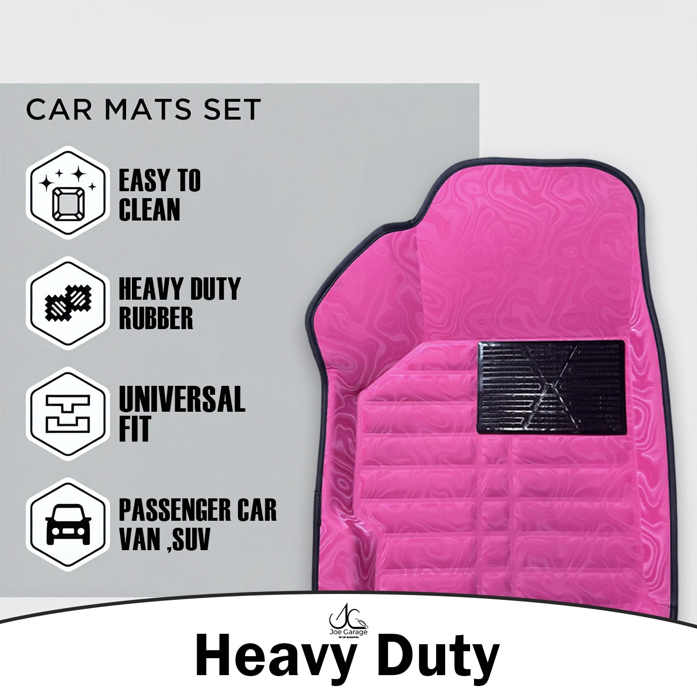 Mawja Car Mats Pink Edition