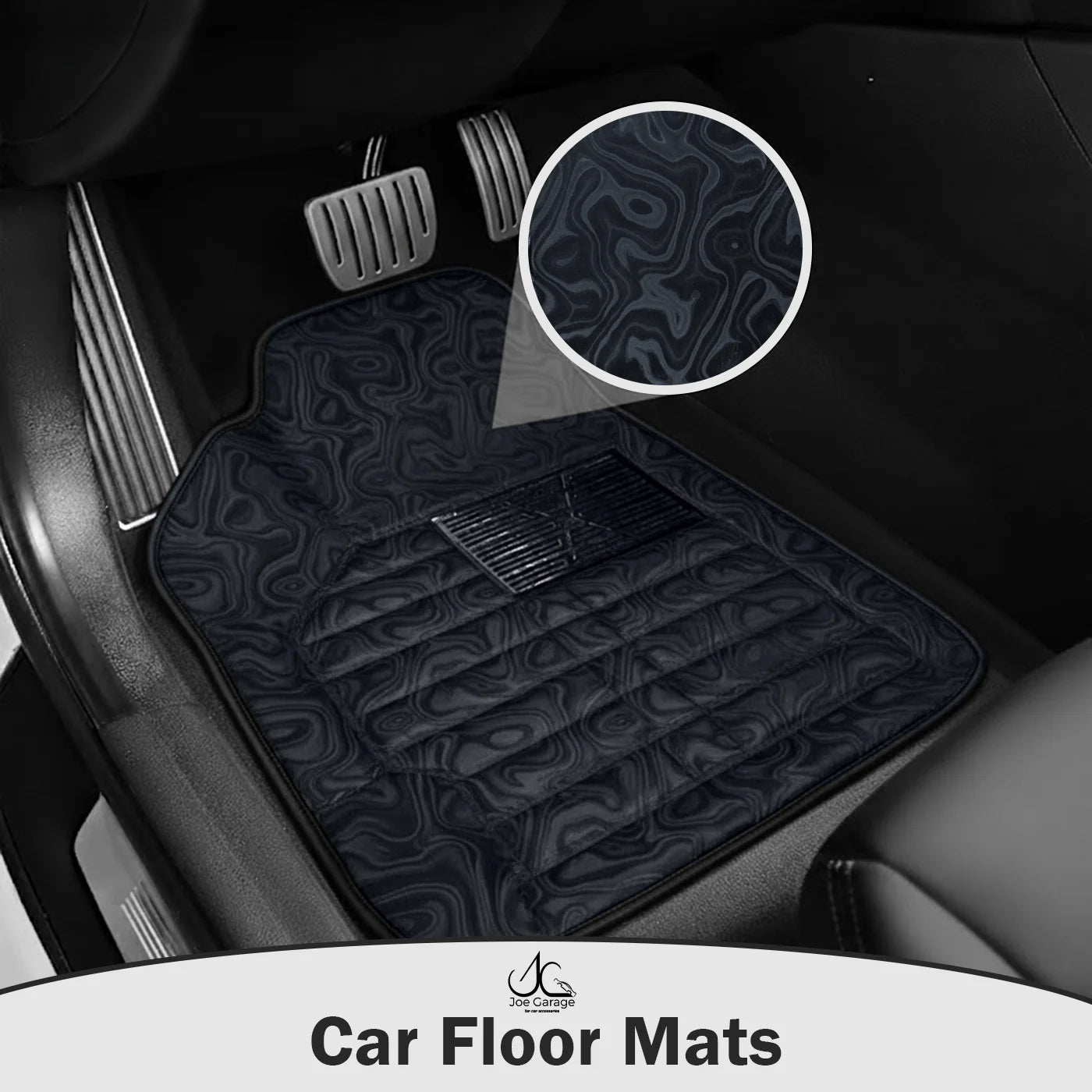 Mawja  Car Mats Black Edition