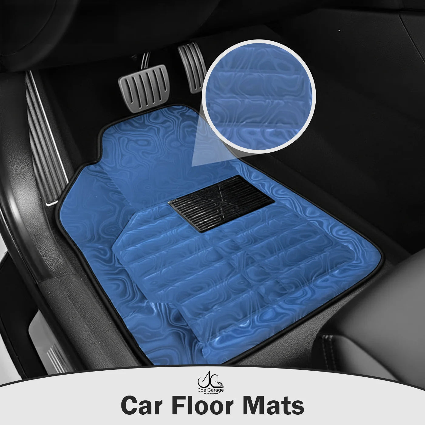 Mawja Car Mats Baby Blue Edition
