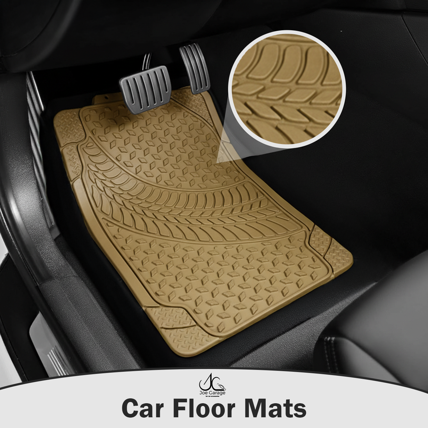 Wheel Print Car Mat